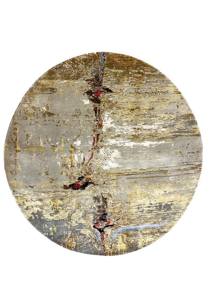 Round Modern Rug - 3727 (198x198 cm) - German Carpet Shop