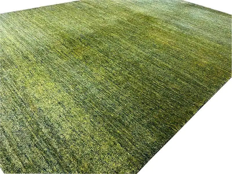 Gabbeh Teppich - Grün (245x174 cm) - German Carpet Shop