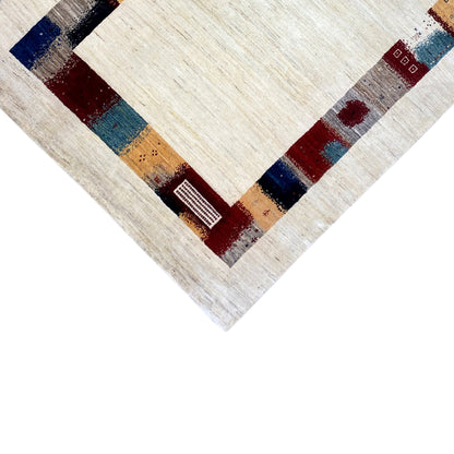 Handgeknüpfter Gabbeh Teppich 243x301 cm - German Carpet Shop