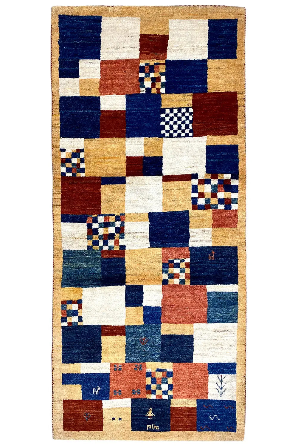 Gabbeh Teppich (195x83 cm) - German Carpet Shop