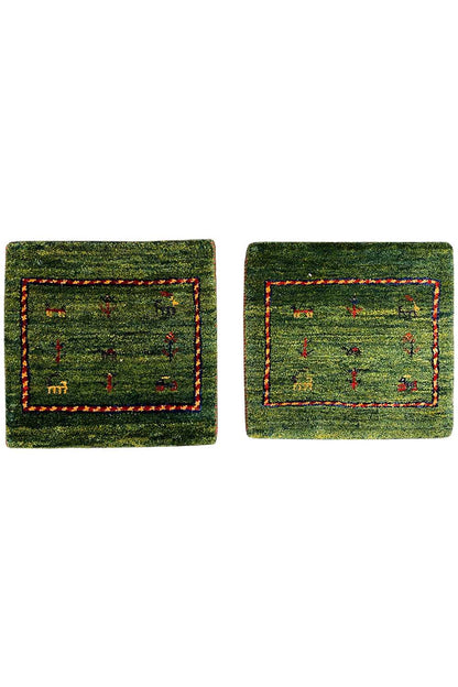 Gabbeh Teppich (42x40 cm) - German Carpet Shop