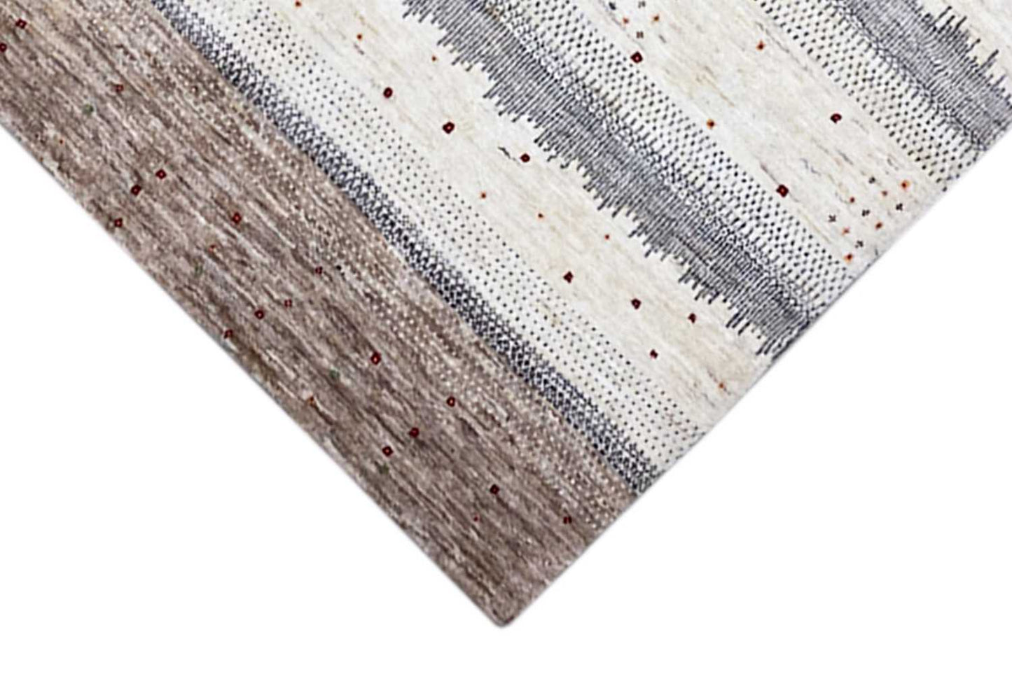 Natürlicher Gabbeh Teppich (170x240 cm / 6x8 ft) - German Carpet Shop