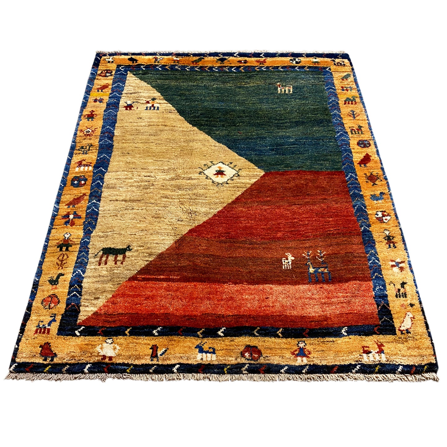 Gabbeh Teppich 175x142 cm