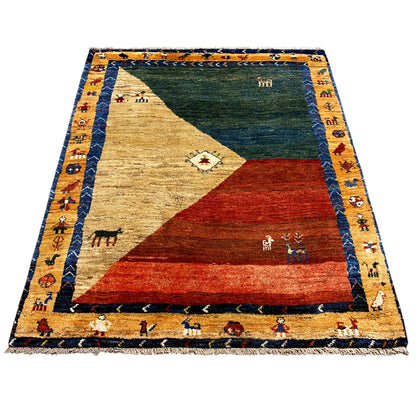 Gabbeh Teppich 175x142 cm
