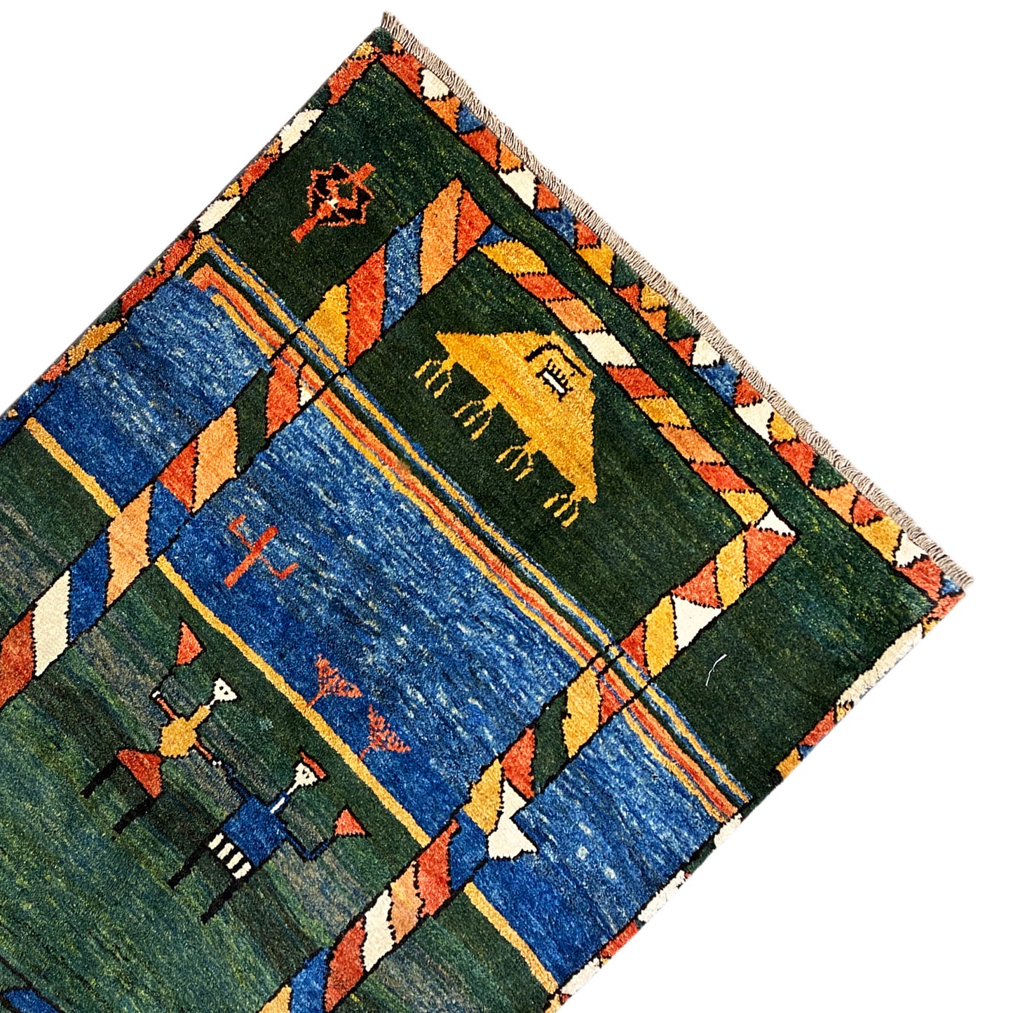 Gabbeh Teppich 170x140 cm