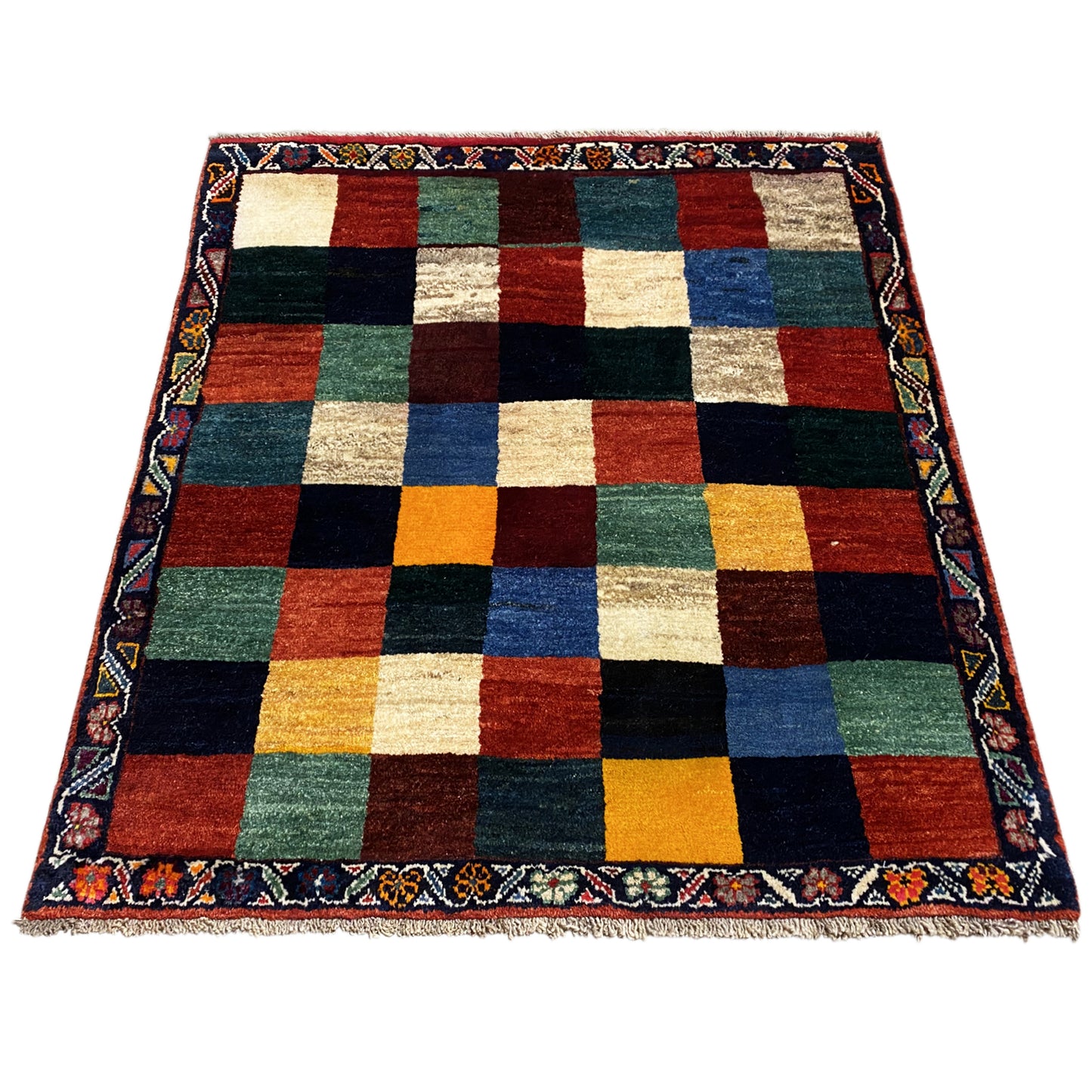 Gabbeh Teppich 127x114 cm