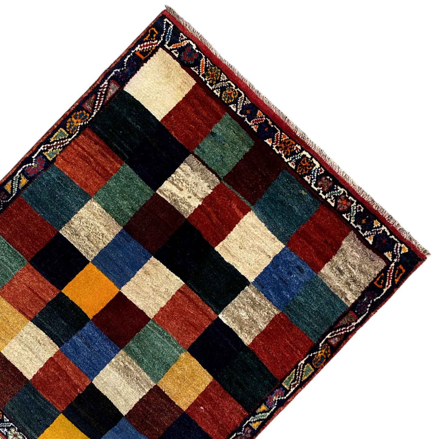 Gabbeh Teppich 127x114 cm