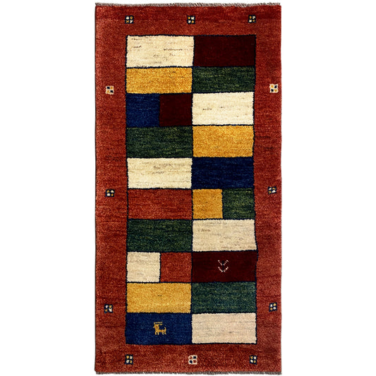 Gabbeh Läufer 139x68cm