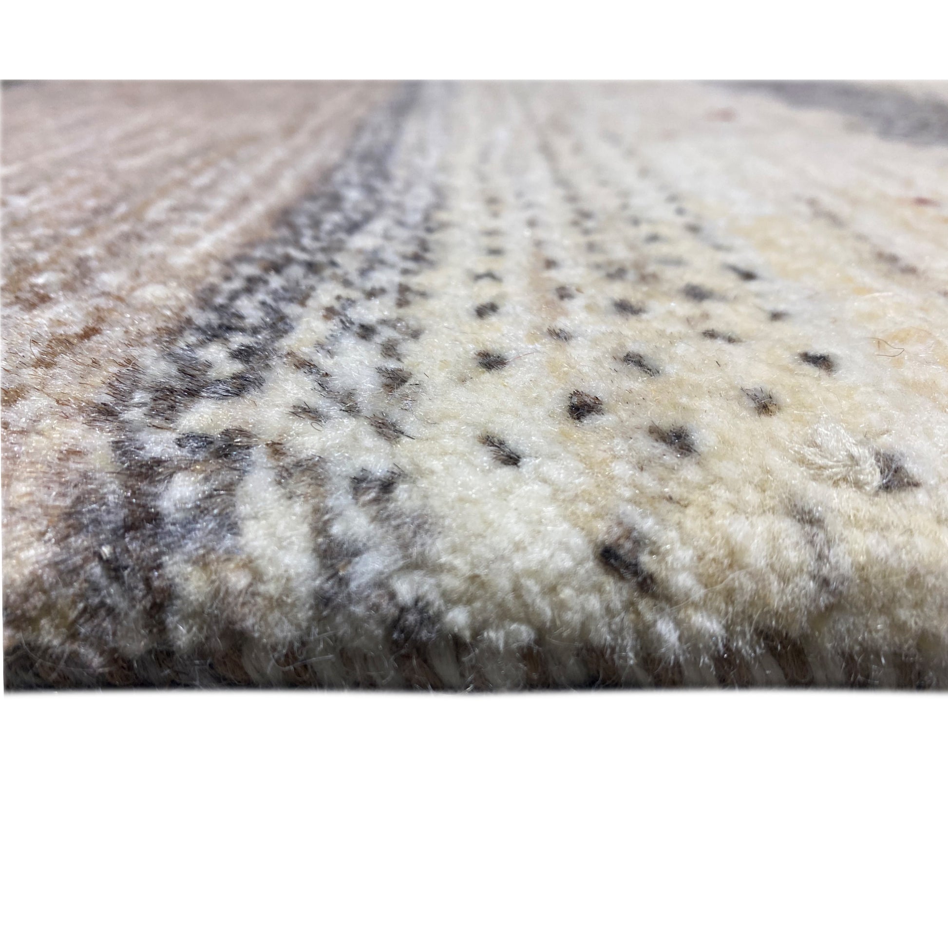 Gabbeh Teppich Beige 198x145 cm - German Carpet Shop