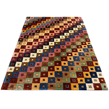 Gabbeh Teppich Bunt 200x148 cm - German Carpet Shop