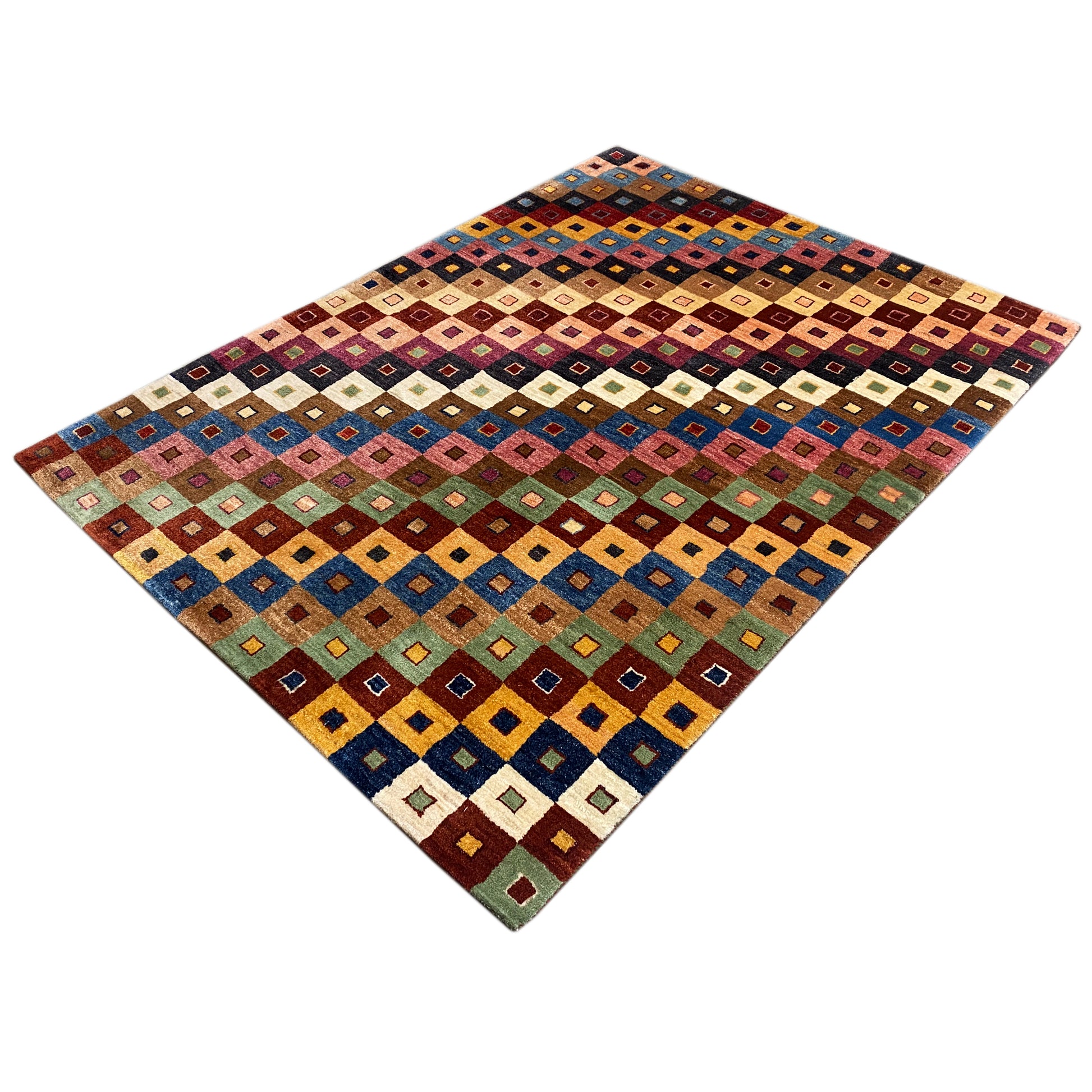 Gabbeh Teppich Bunt 200x148 cm - German Carpet Shop
