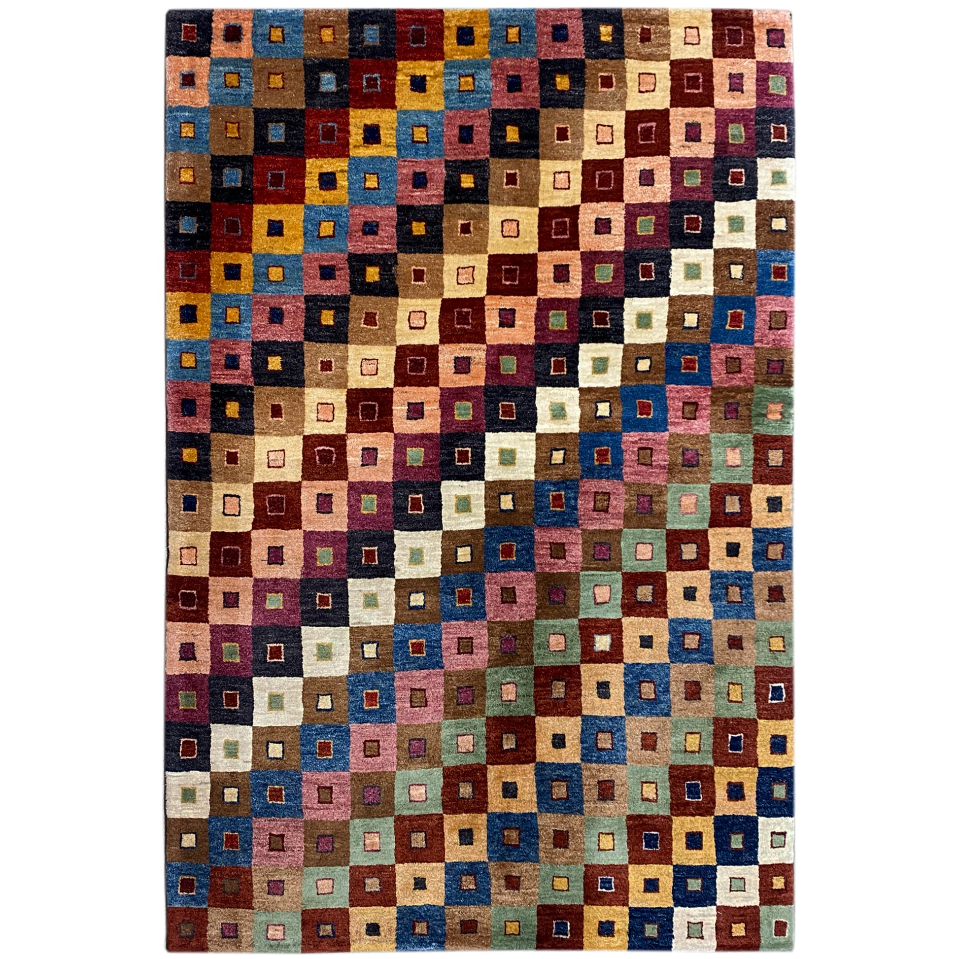 Gabbeh Teppich Bunt 200x148 cm - German Carpet Shop