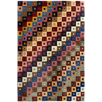 Gabbeh Teppich Bunt 200x148 cm - German Carpet Shop