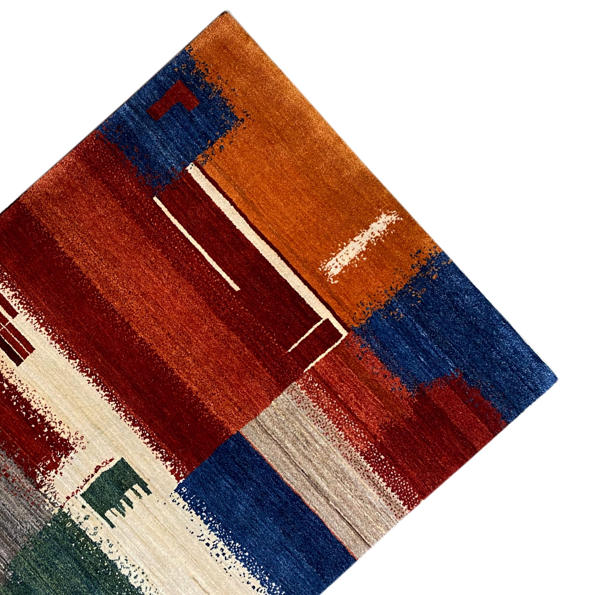 Gabbeh Teppich Bunt 205x154 cm - German Carpet Shop