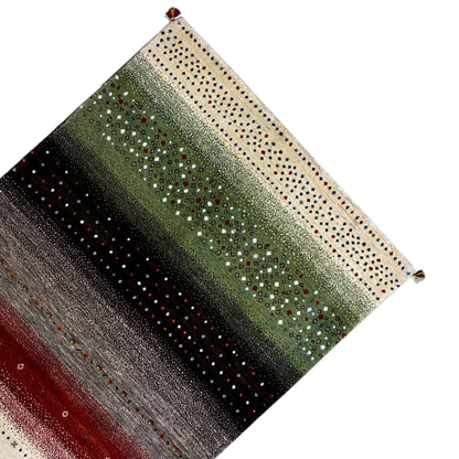 Gabbeh Teppich Bunt 199x149 cm - German Carpet Shop