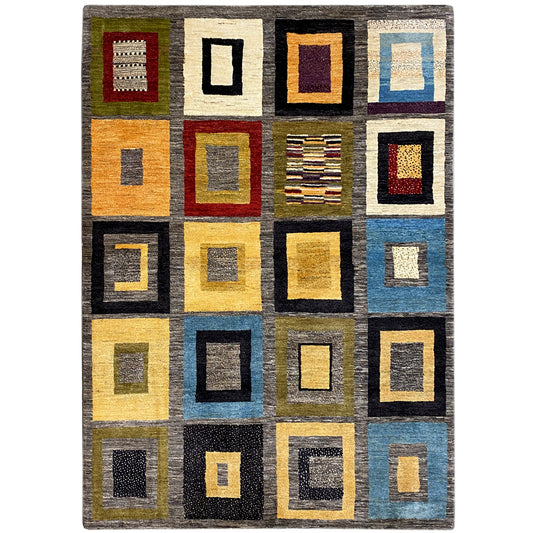 Gabbeh Teppich Bunt 235x169 cm - German Carpet Shop