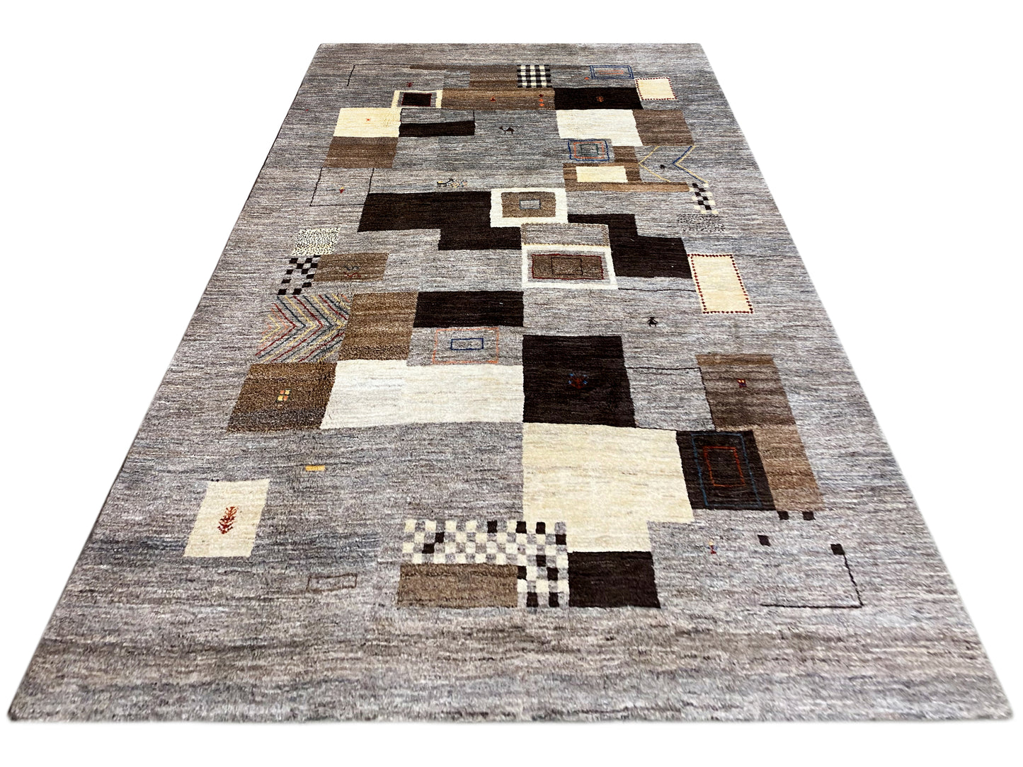 Gabbeh Teppich 291x204 cm
