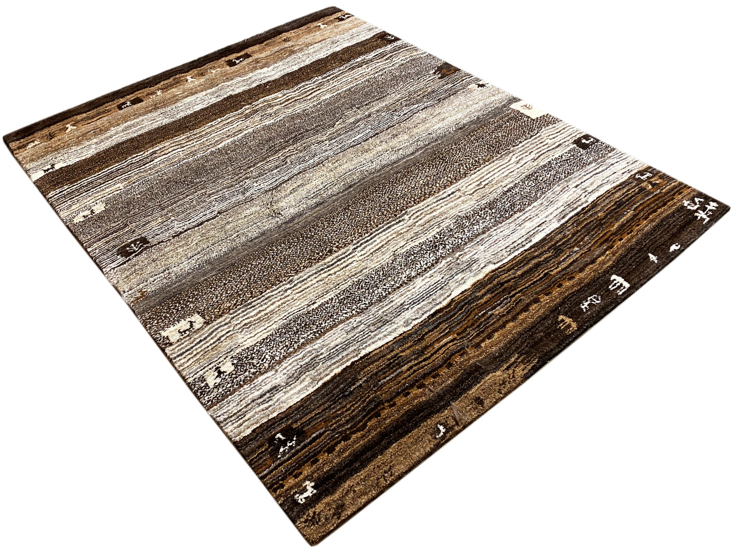 Tapis Gabbeh 195x153 cm