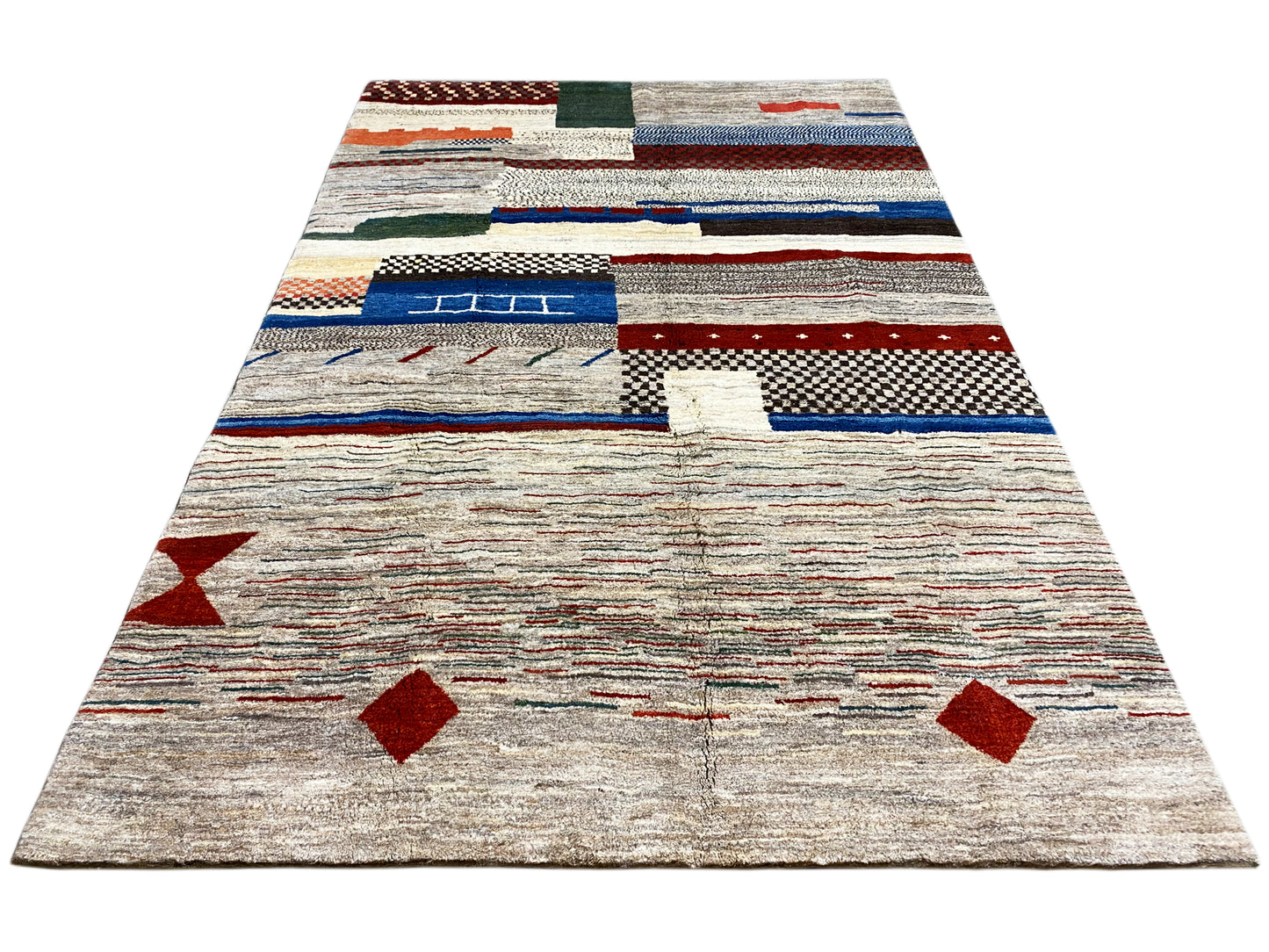 Gabbeh Teppich 290x201 cm