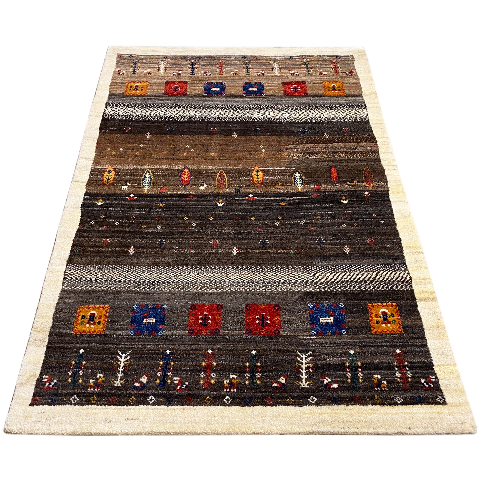 Gabbeh Teppich 177x117 cm - German Carpet Shop