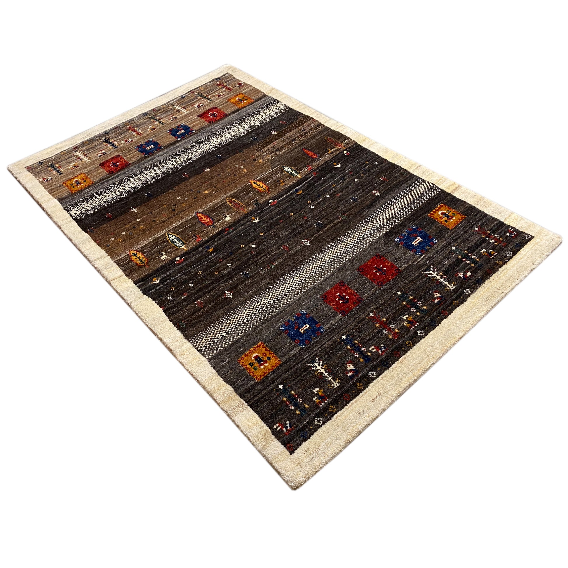 Gabbeh Teppich 177x117 cm - German Carpet Shop