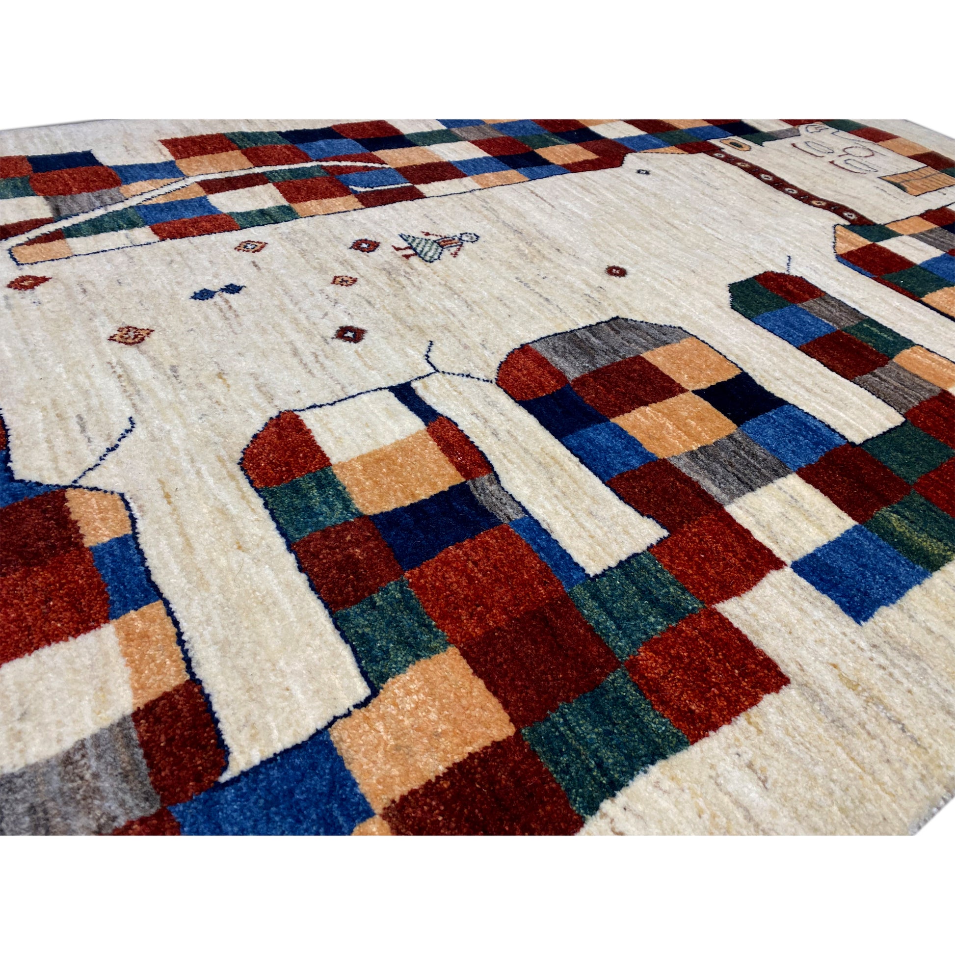 Gabbeh Teppich 180x119 cm - German Carpet Shop