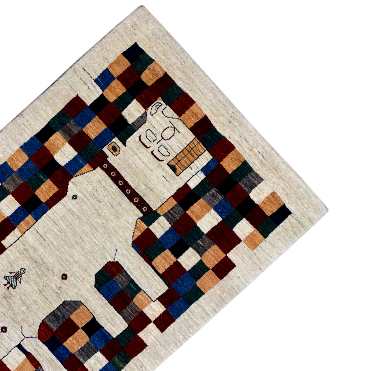 Gabbeh Teppich 180x119 cm - German Carpet Shop