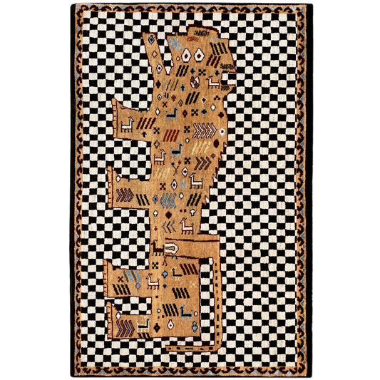 Gabbeh Teppich 175x120 cm - German Carpet Shop