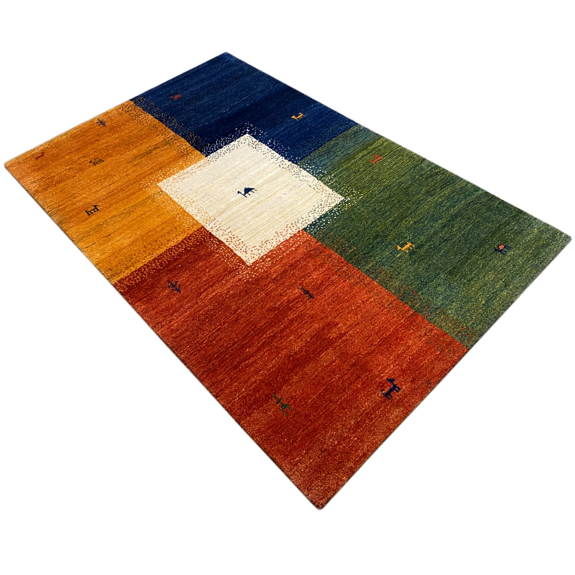 Gabbeh Teppich 184x124 cm - German Carpet Shop