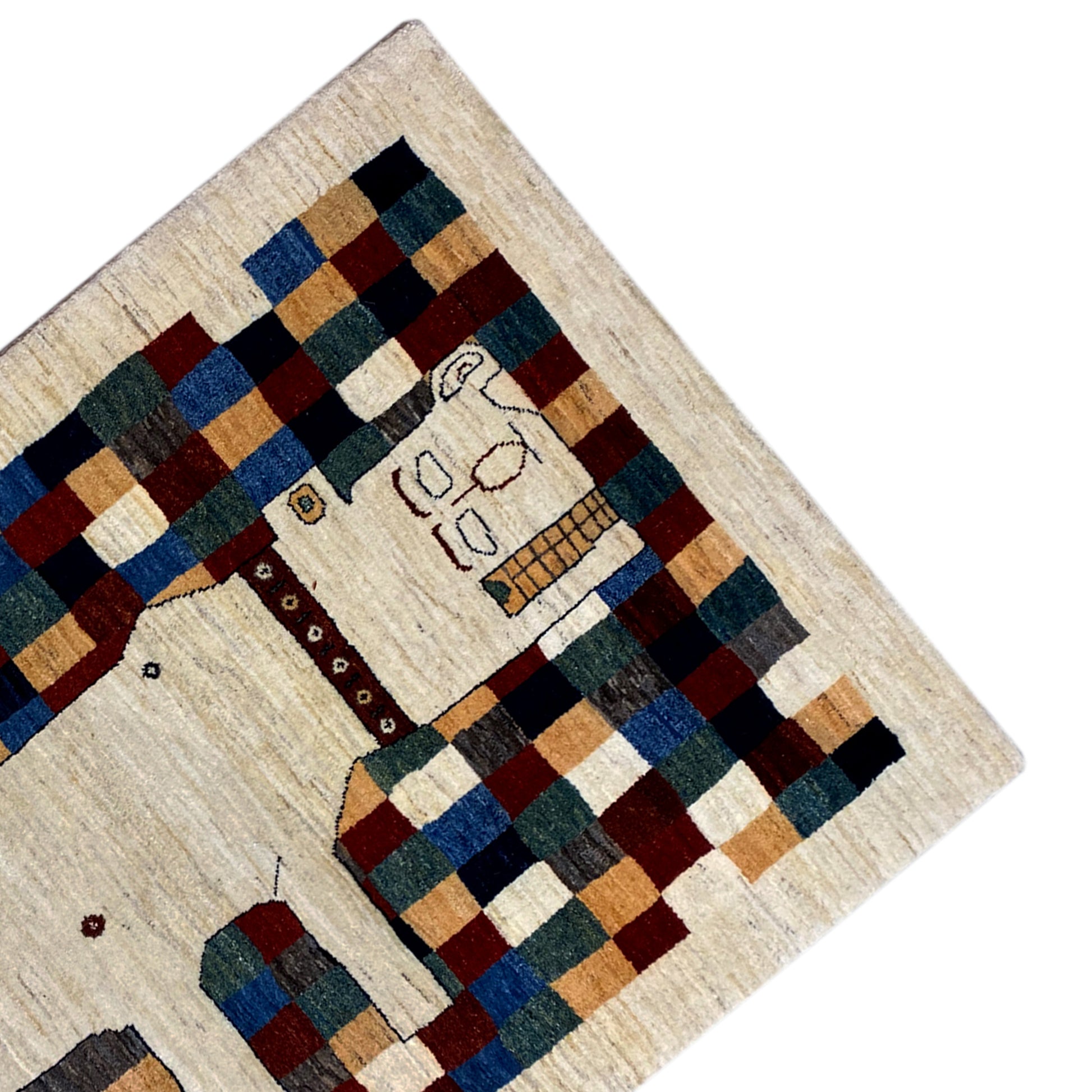 Gabbeh Teppich 182x120 cm - German Carpet Shop