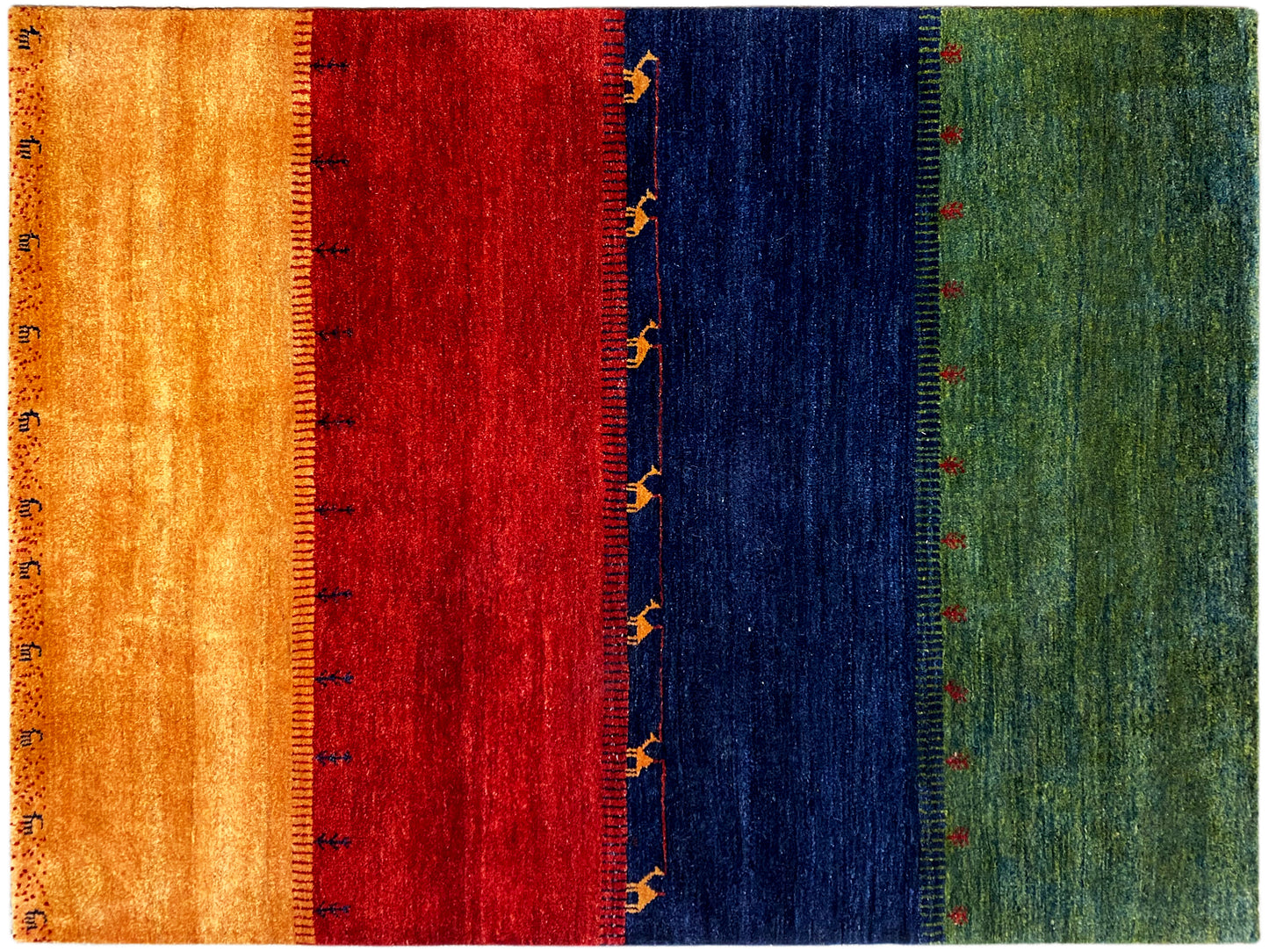 Gabbeh Teppich 196x153cm