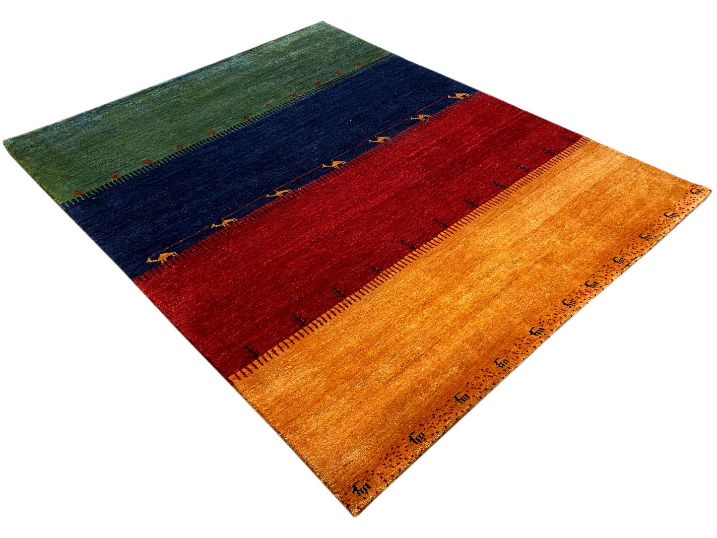 Gabbeh Teppich 196x153cm
