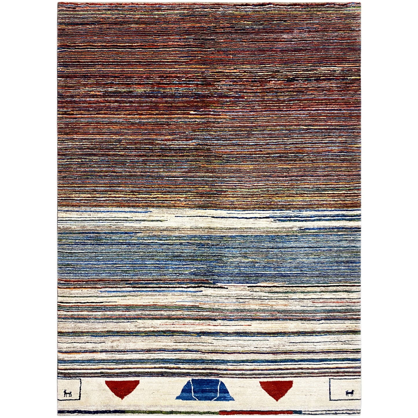 Gabbeh Teppich 292x199 cm