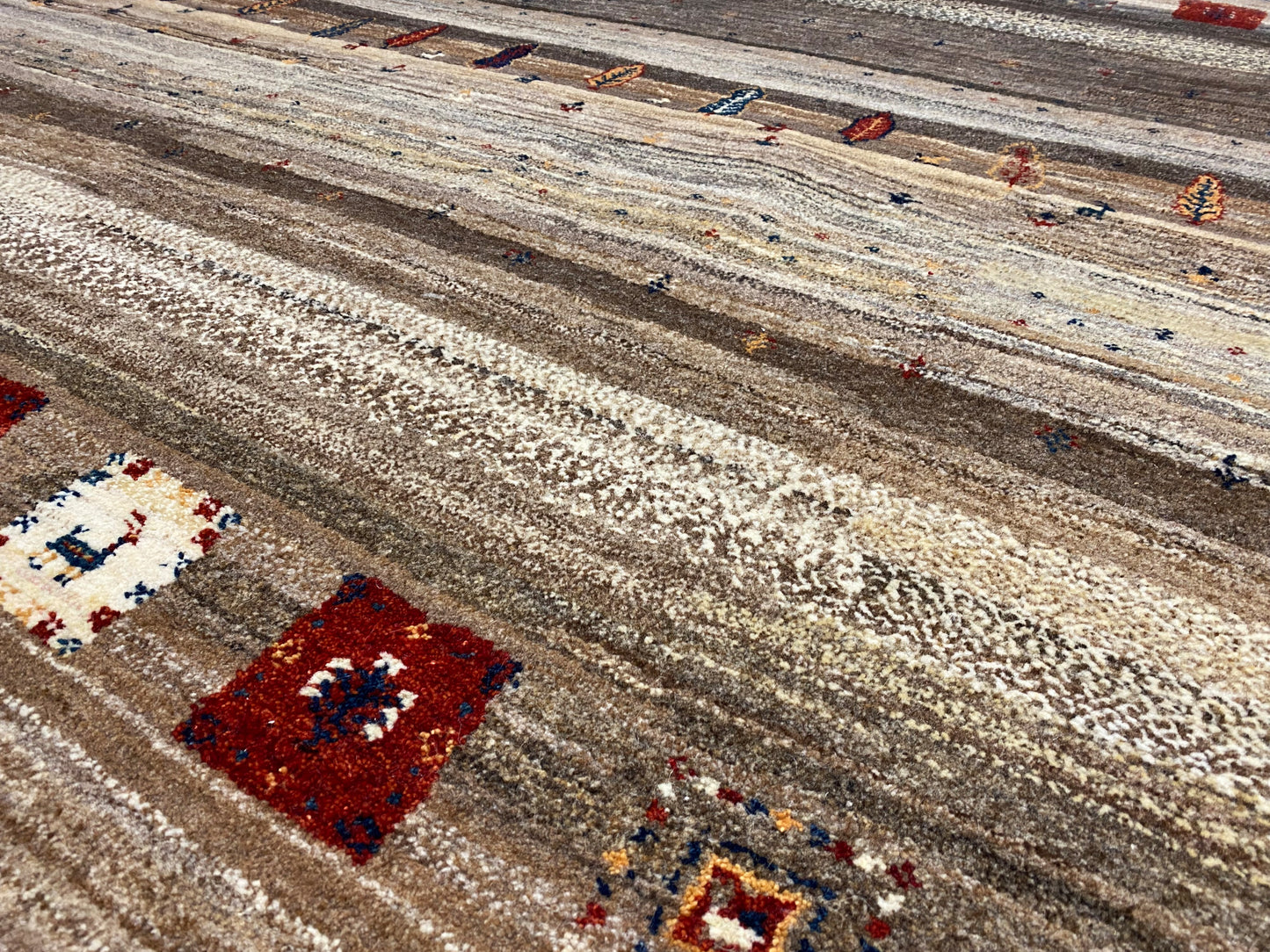 Gabbeh Teppich - 230x226 cm