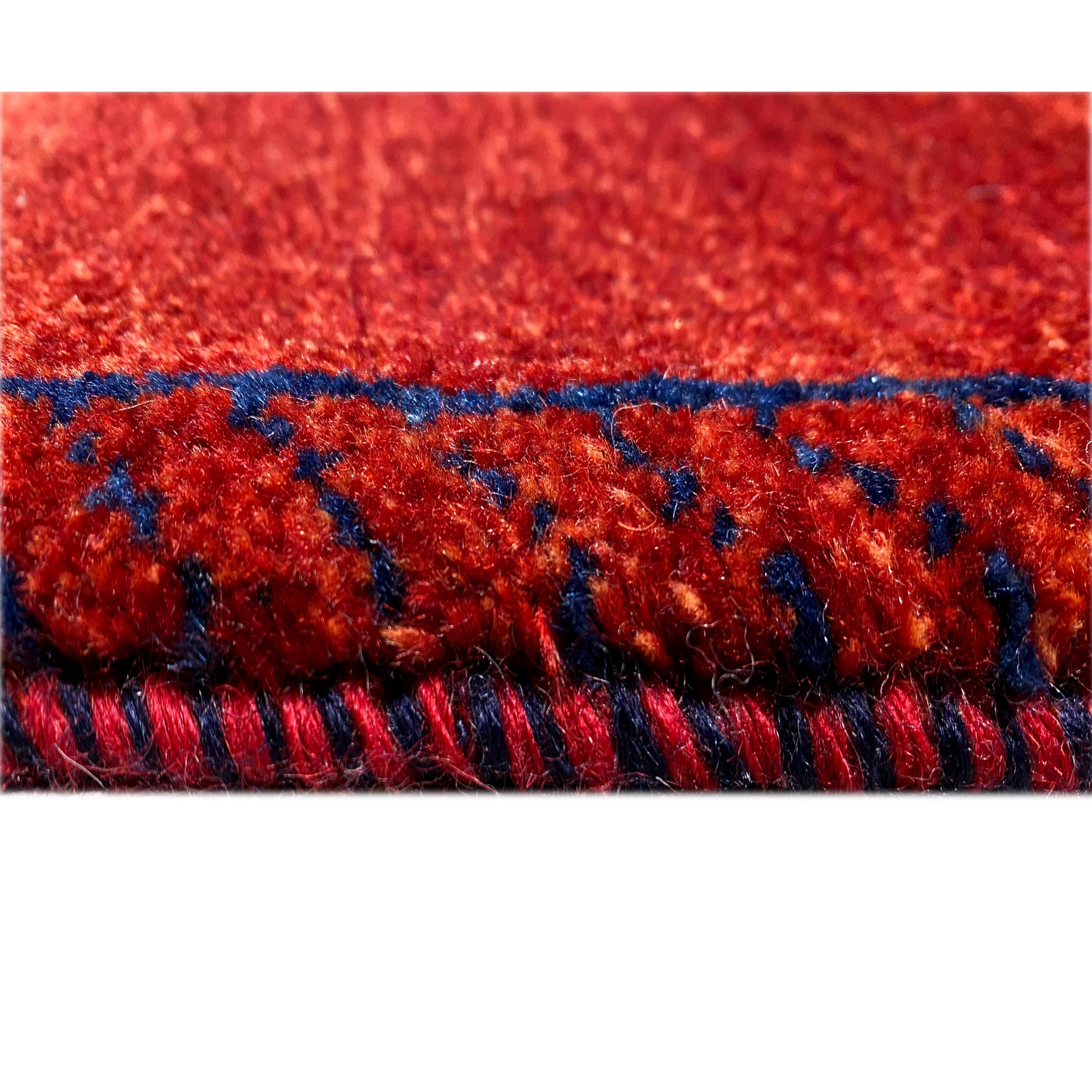 Roter Gabbeh Teppich Läufer 295x84 cm - German Carpet Shop