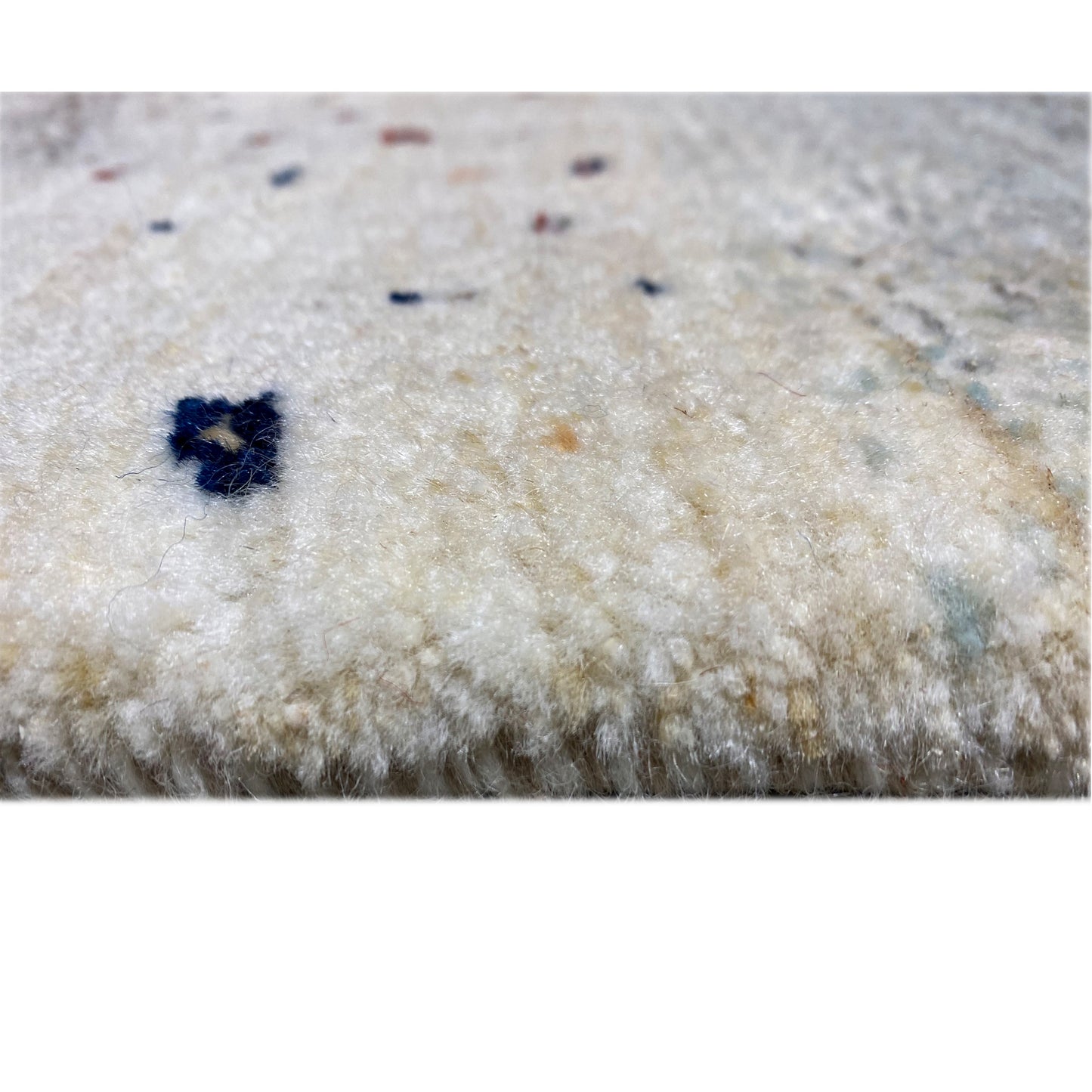 Blauer Gabbeh Teppich Läufer 198x80 cm - German Carpet Shop