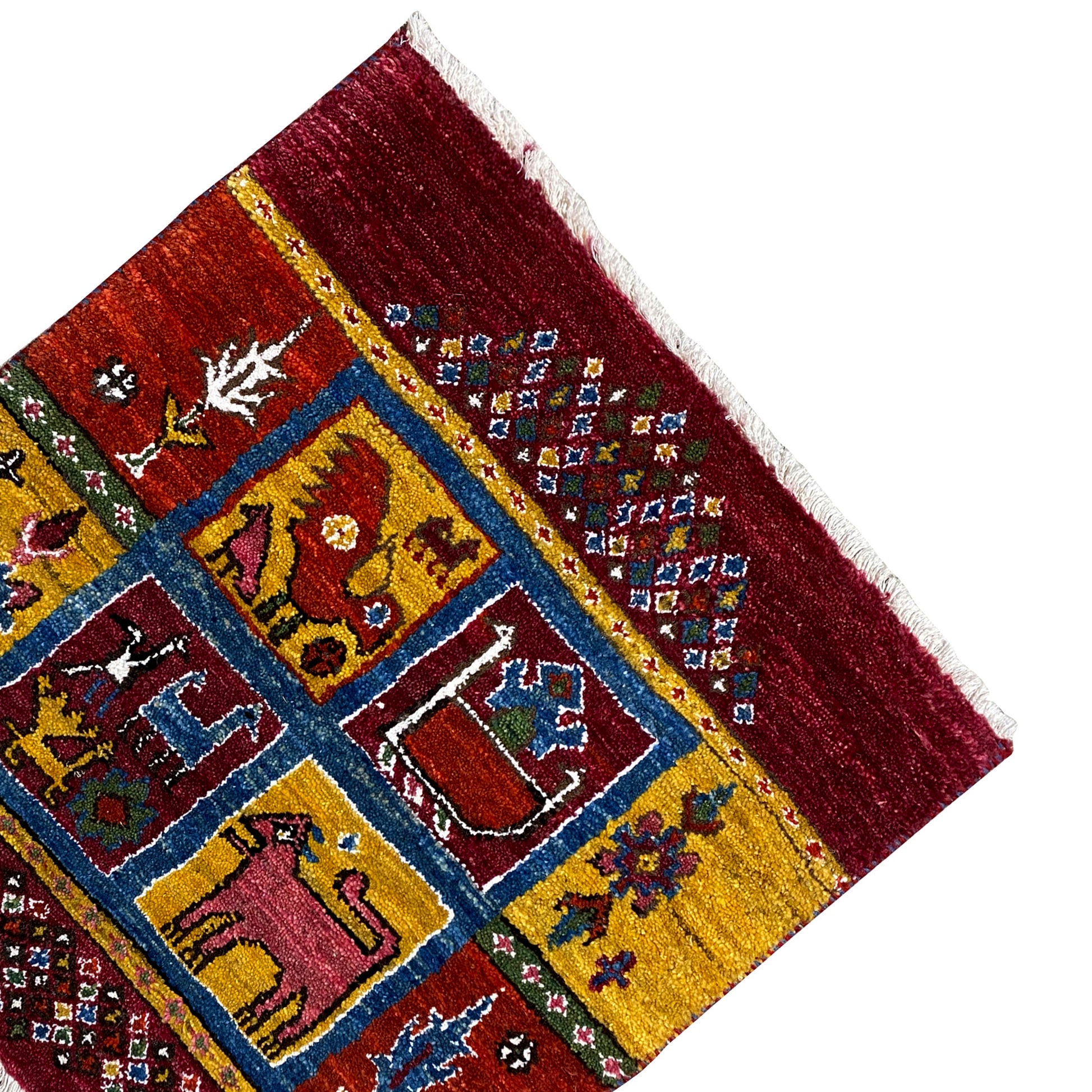 Gabbeh Teppich Lori 58x54 cm - German Carpet Shop