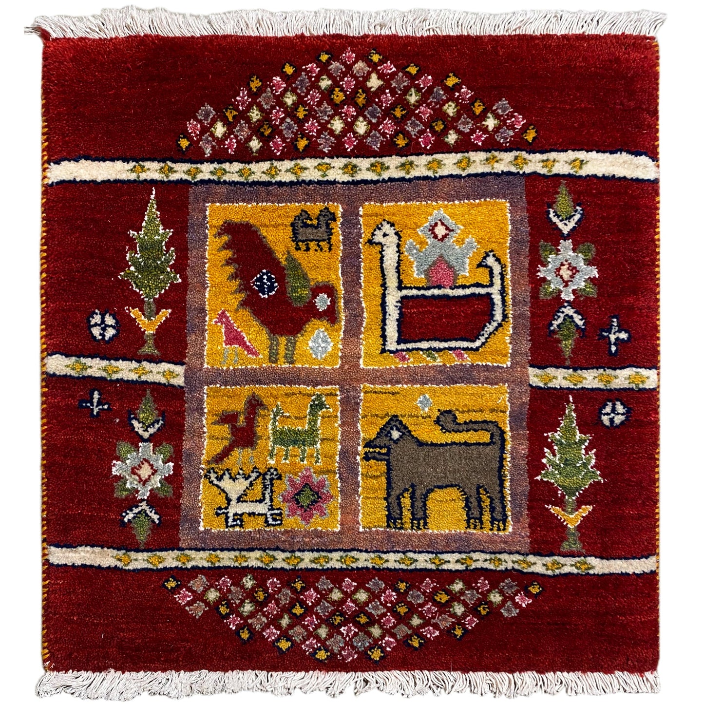 Gabbeh Lori Teppich (66x61cm) - German Carpet Shop