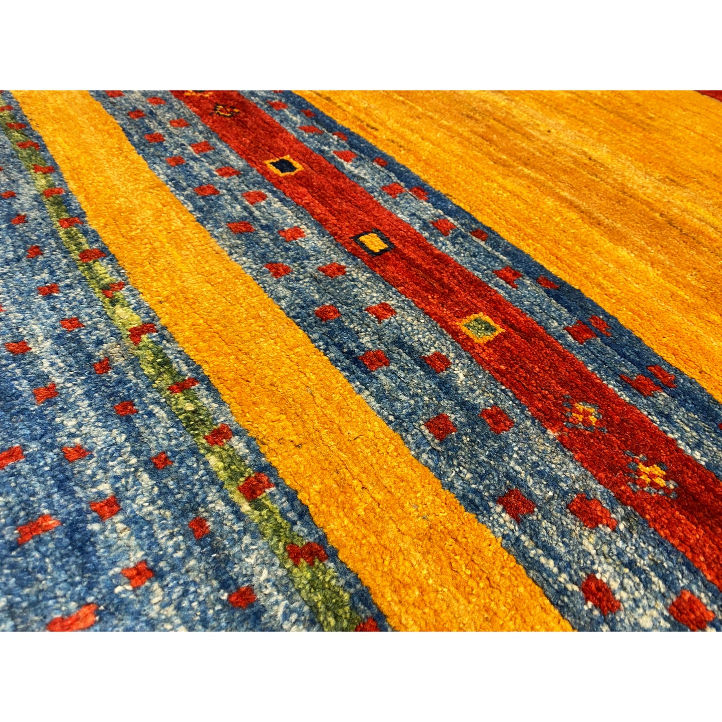 Gabbeh Teppich 220x77 cm