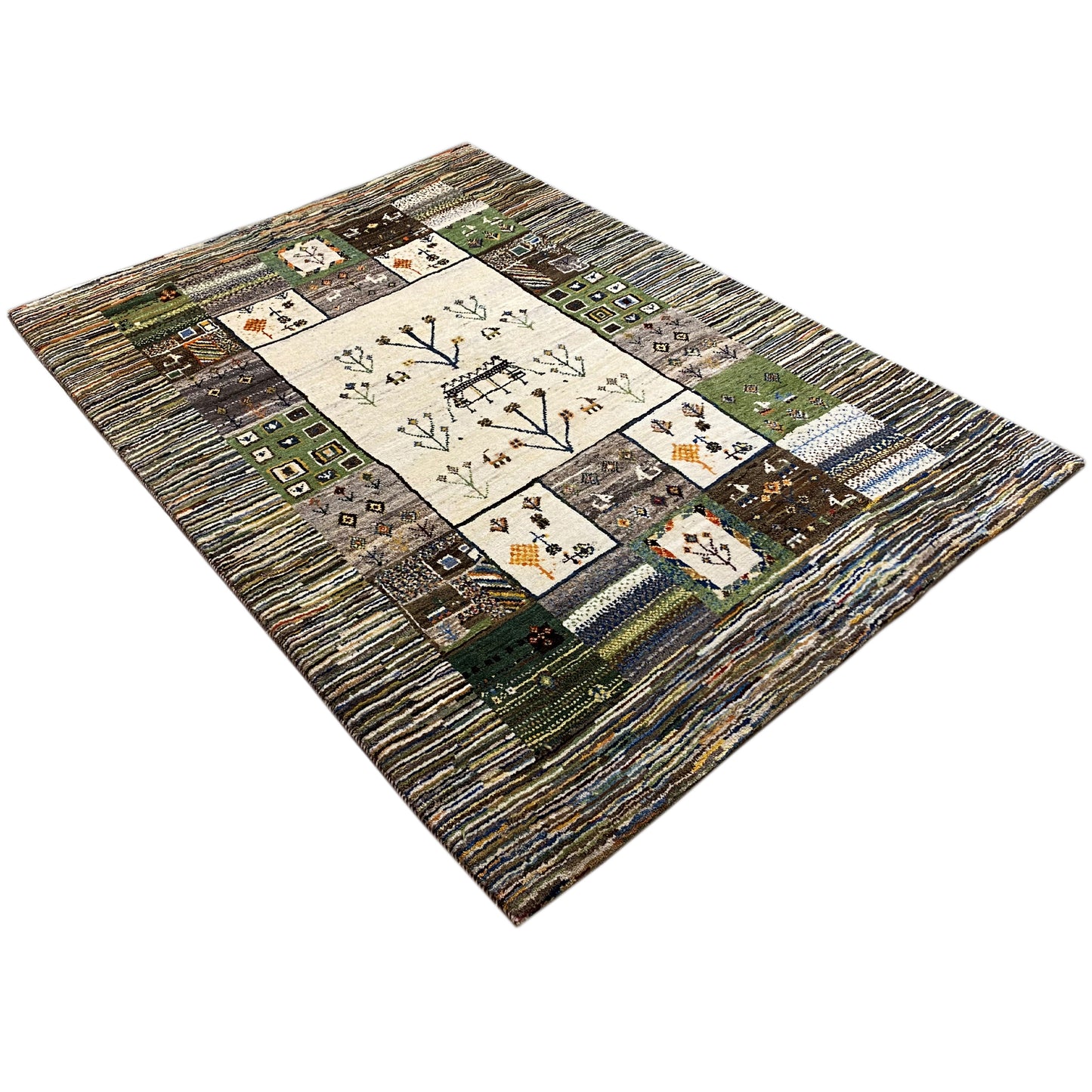 Gabbeh Teppich 210x153 cm