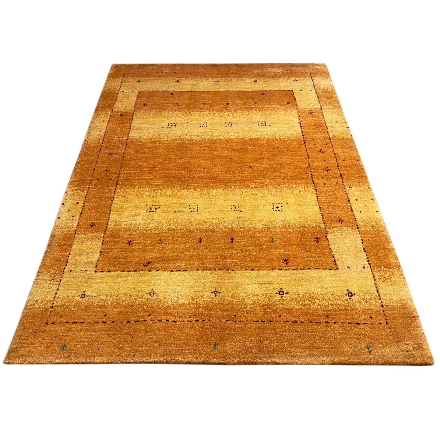 Hochwertiger Gabbeh Wollteppich 235x165 cm