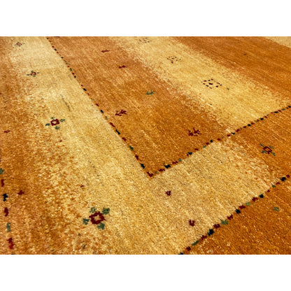 Moderner handgeknüpfter Wollteppich