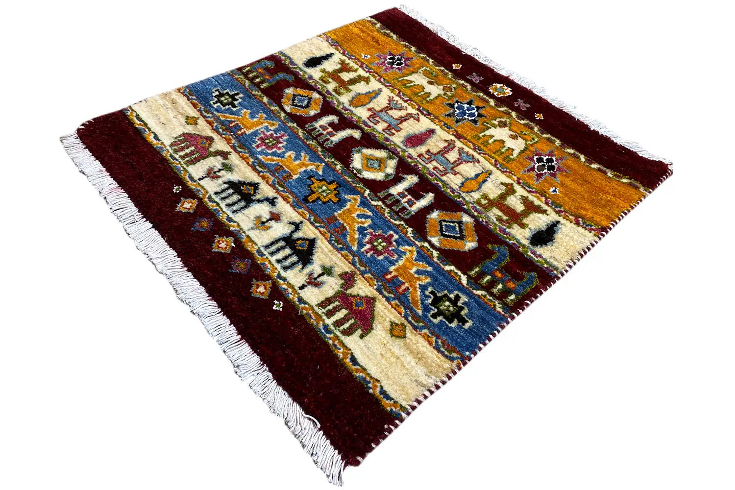Gabbeh Teppich Lori 63x58 cm - German Carpet Shop