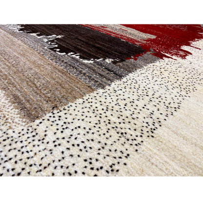 Gabbeh Exklusiver Teppich Rot 305x252 cm - German Carpet Shop