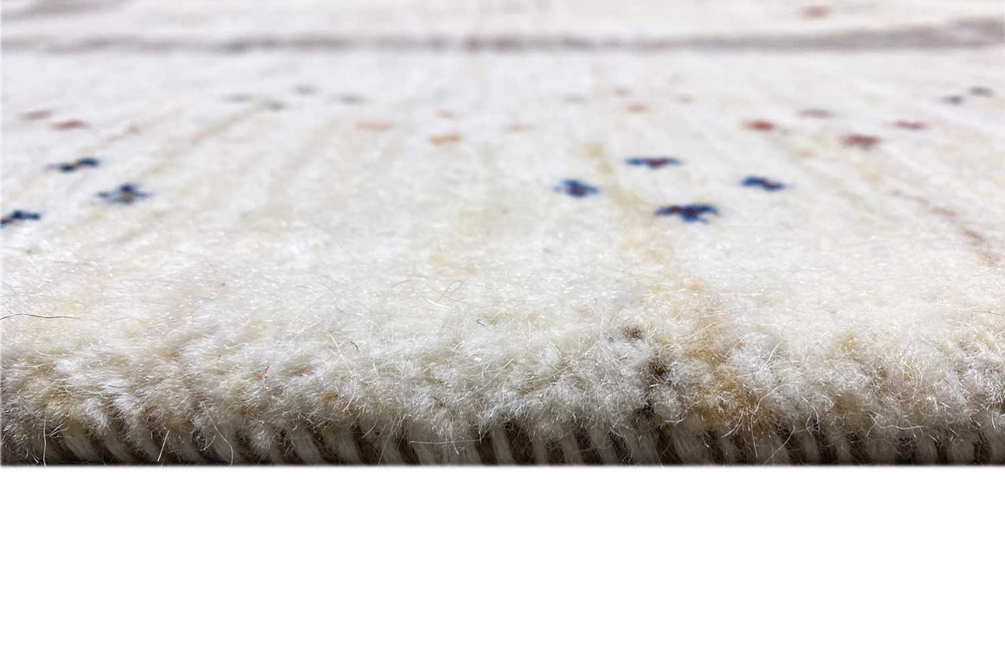 Natürlicher Gabbeh Teppich (170x240 cm / 6x8 ft) - German Carpet Shop