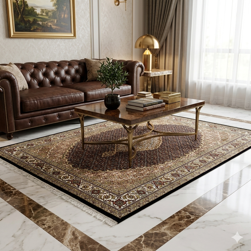 Indo Tabriz Teppich - 240x171cm