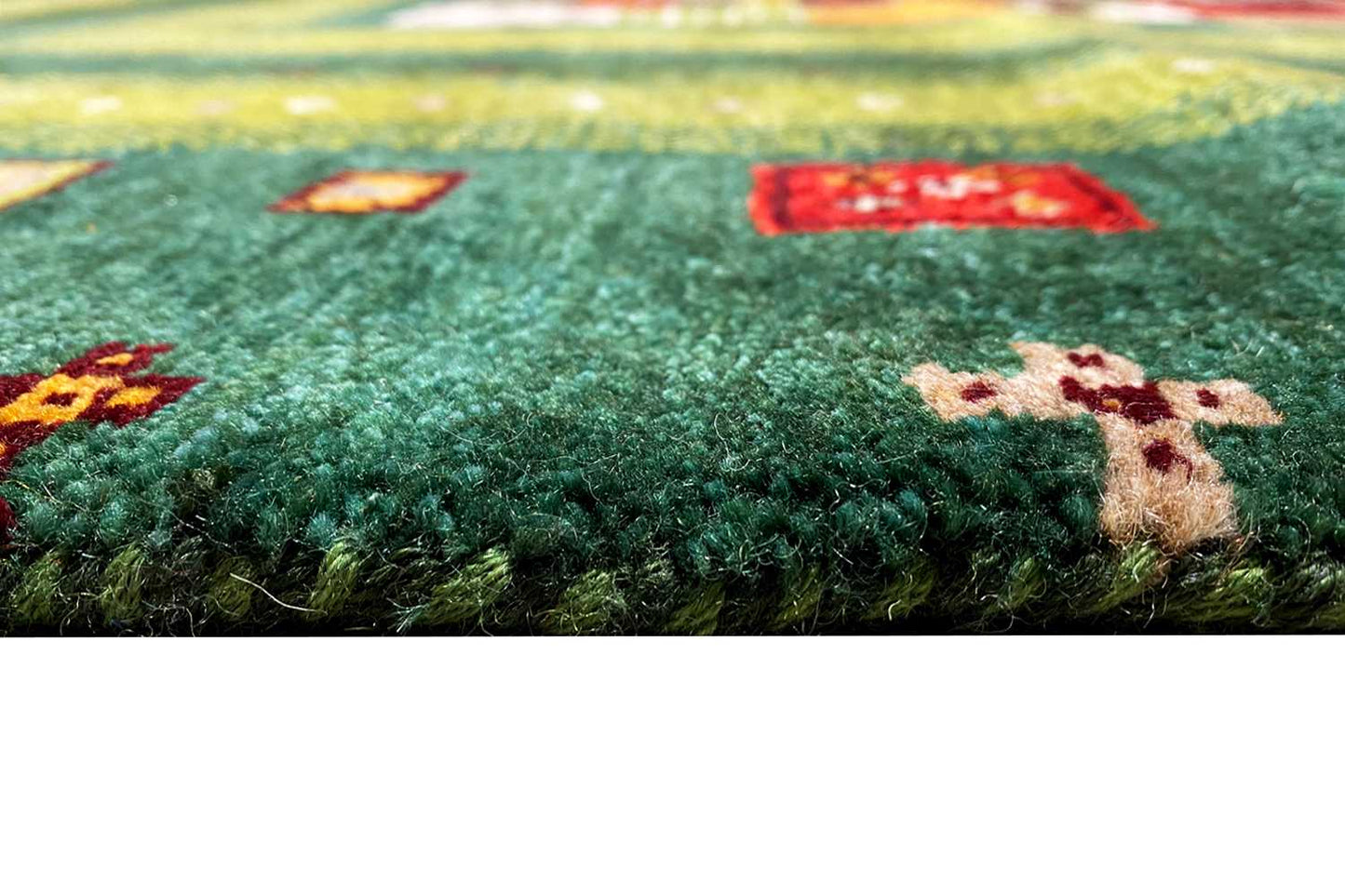 Gabbeh Lori Teppich (173x242 cm / 6x8 ft) - German Carpet Shop