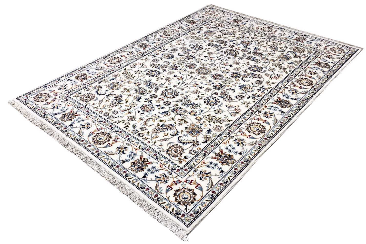 Indo Nain Teppich - Beige (250x179cm) - German Carpet Shop