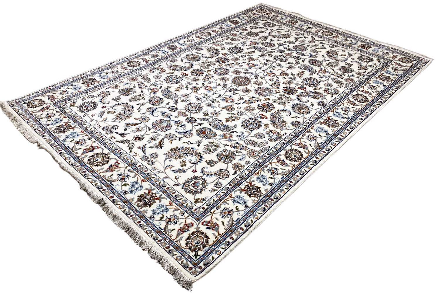Indo Nain Teppich - Beige (306x201cm) - German Carpet Shop