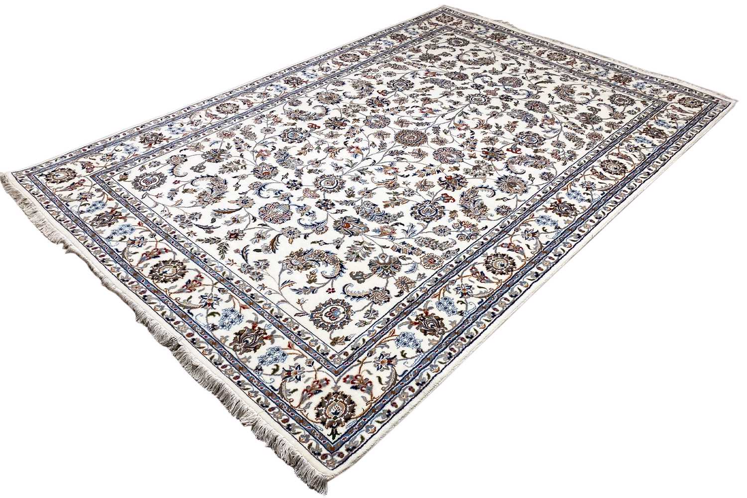 Indo Nain Teppich - Beige (306x201cm) - German Carpet Shop